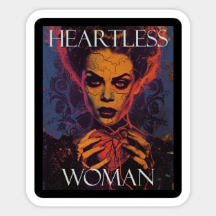 Heartless Woman Sticker